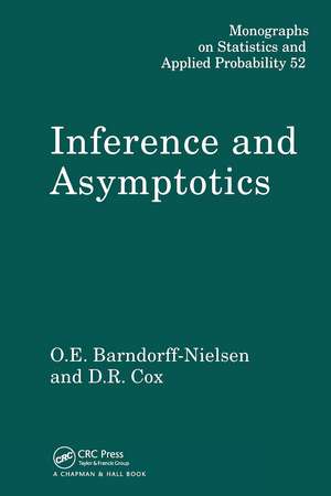 Inference and Asymptotics de D. R. Cox