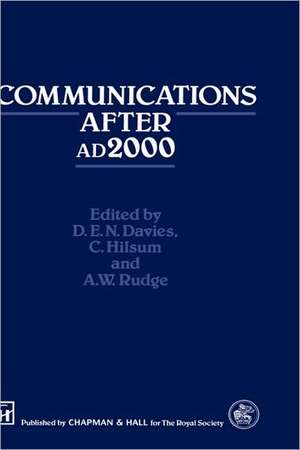 Communications After ad2000 de D.E.N. Davies