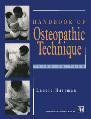 Handbook of Osteopathic Technique de Laurie S. Hartman