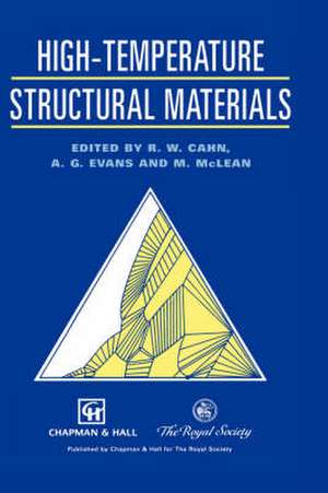 High-temperature Structural Materials de Robert Cahn