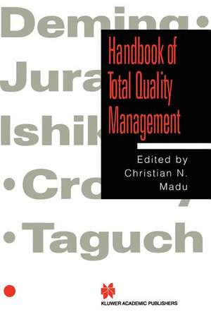 Handbook of Total Quality Management de Christian N. Madu