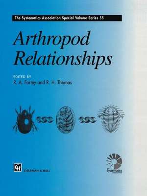 Arthropod Relationships de Richard A. Fortey