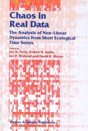 Chaos in Real Data: The Analysis of Non-Linear Dynamics from Short Ecological Time Series de J.N. Perry