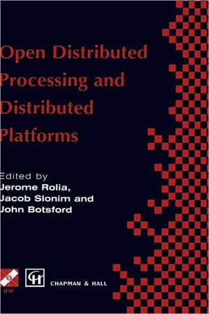 Open Distributed Processing and Distributed Platforms de Jerome Rolia