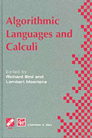 Algorithimic Languages and Calculi de Richard Bird