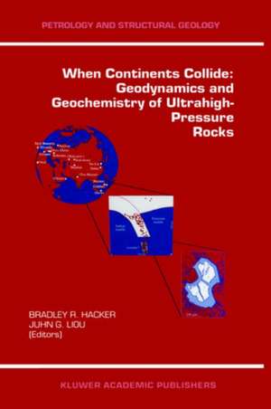 When Continents Collide: Geodynamics and Geochemistry of Ultrahigh-Pressure Rocks de Bradley Hacker