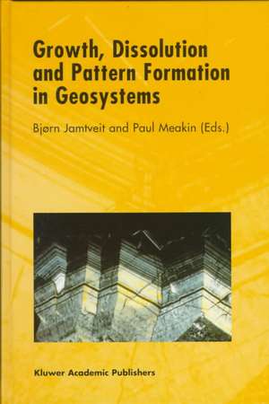 Growth, Dissolution and Pattern Formation in Geosystems de B. Jamtveit