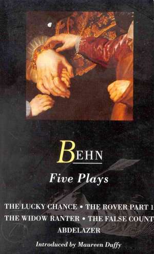 Behn Five Plays de Aphra Behn