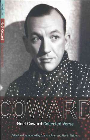 Noel Coward Collected Verse de Noël Coward