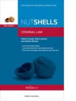 Nutshells Criminal Law de Adam Jackson