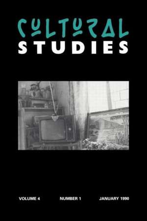 Cultural Studies: Volume 4, Issue 1 de JOHN FISKE