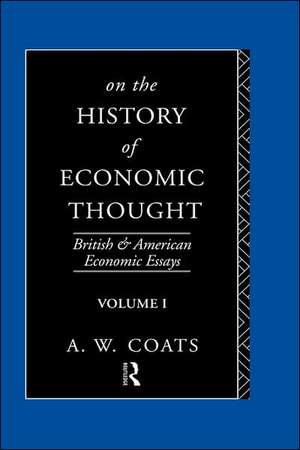 On the History of Economic Thought de A. W. Bob Coats