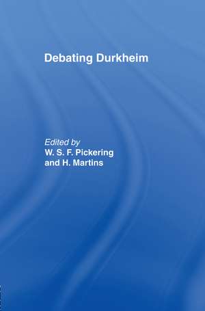 Debating Durkheim de Herminio Martins