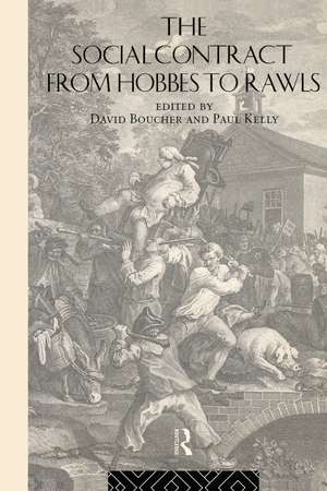 The Social Contract from Hobbes to Rawls de David Boucher