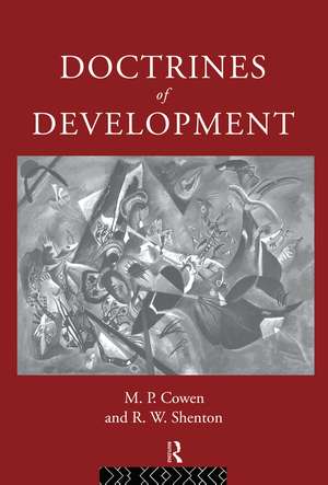 Doctrines Of Development de M. P. Cowen