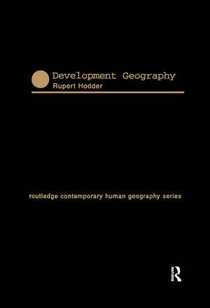 Development Geography de Rupert Hodder