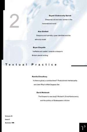 Textual Practice V10 Issue 2 de Alan Sinfield