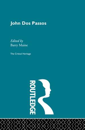 John Dos Passos de Barry Maine