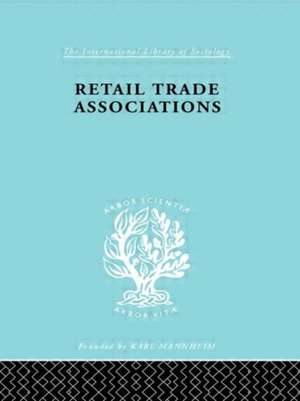 Retail Trade Associations de Hermann Levy