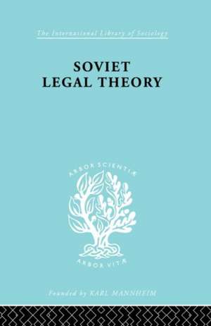 Soviet Legal Theory Ils 273 de Rudolf Schlesinger