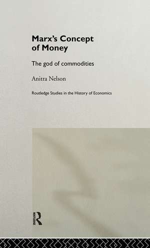 Marx's Concept of Money de Anitra Nelson