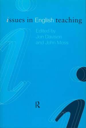 Issues in English Teaching de Jon Davison