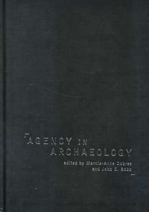 Agency in Archaeology de Marcia-Anne Dobres