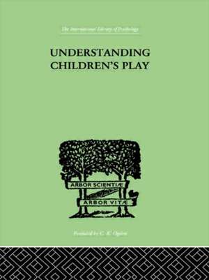 Understanding Children's Play de Ruth E. Hartley