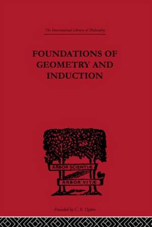 Foundations of Geometry and Induction de Jean Nicod