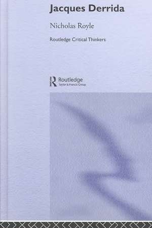 Jacques Derrida de Nicholas Royle