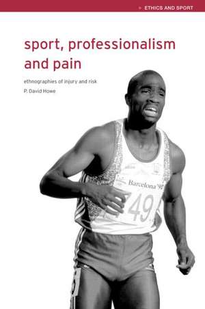 Sport, Professionalism and Pain: Ethnographies of Injury and Risk de David Howe