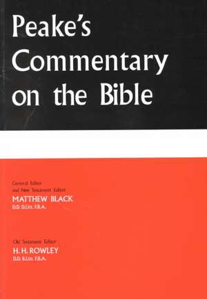 Peake's Commentary on the Bible de M. Black