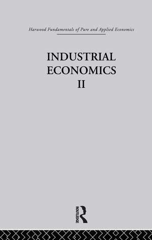 D: Industrial Economics II de Paul Geroski