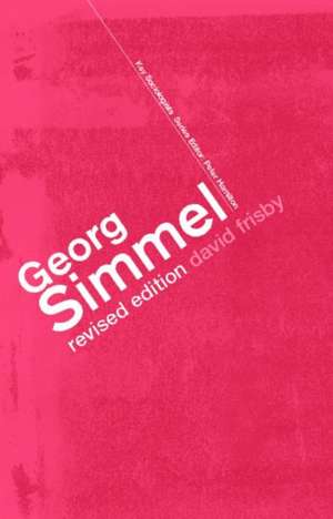 Georg Simmel de David Frisby