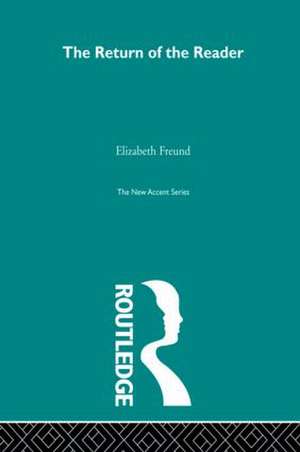 Return Of Reader de Elizabeth Freund