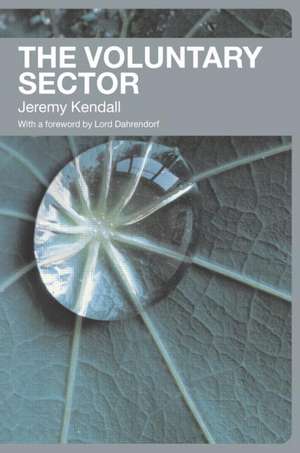 The Voluntary Sector: Comparative Perspectives in the UK de Jeremy Kendall