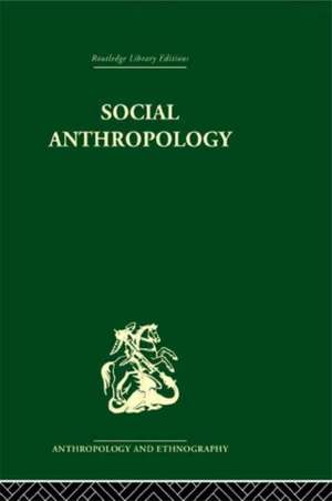 Social Anthropology de E.E. Evans-Pritchard