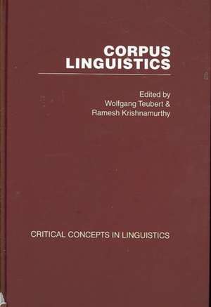 Corpus Linguistics de Wolfgang Teubert