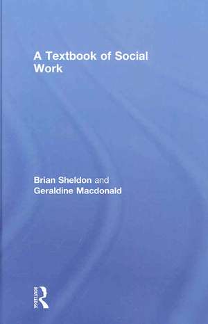 A Textbook of Social Work de Brian Sheldon