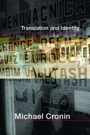 Translation and Identity de Michael Cronin