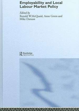 Employability and Local Labour Markets de Ronald W. McQuaid