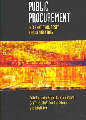 Public Procurement: International Cases and Commentary de Louise Knight