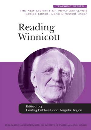 Reading Winnicott de Lesley Caldwell