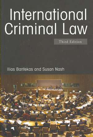 International Criminal Law de Ilias Bantekas