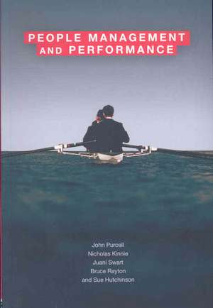 People Management and Performance de John Purcell