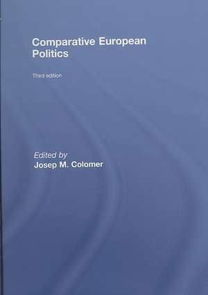 Comparative European Politics de Josep M. Colomer