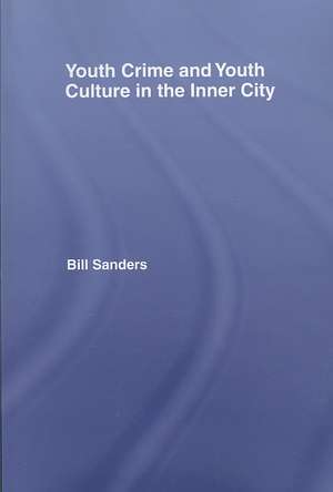 Youth Crime and Youth Culture in the Inner City de Bill Sanders