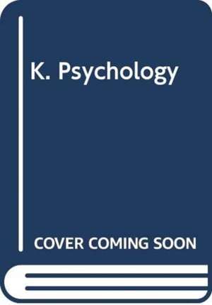 K. Psychology de Talia Bar-Yoseph Levine