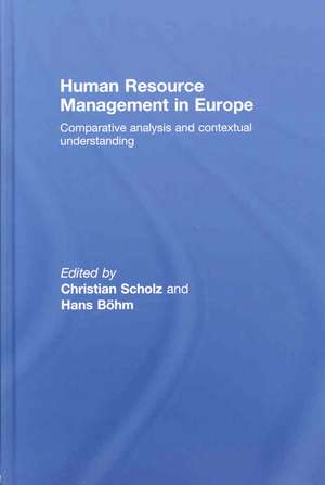 Human Resource Management in Europe de Christian Scholz