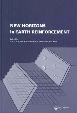 New Horizons in Earth Reinforcement: Book + CD-ROM de Jun Otani